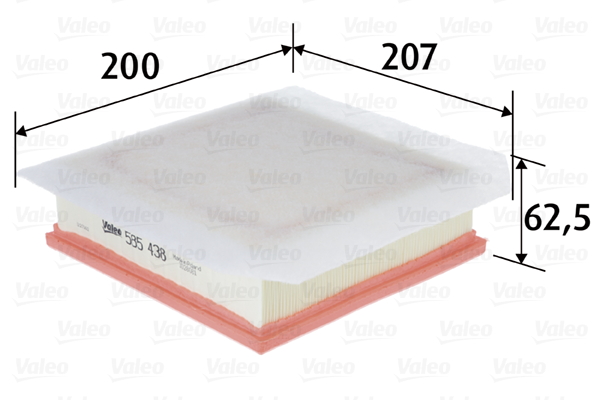 Filtru aer VALEO 585438